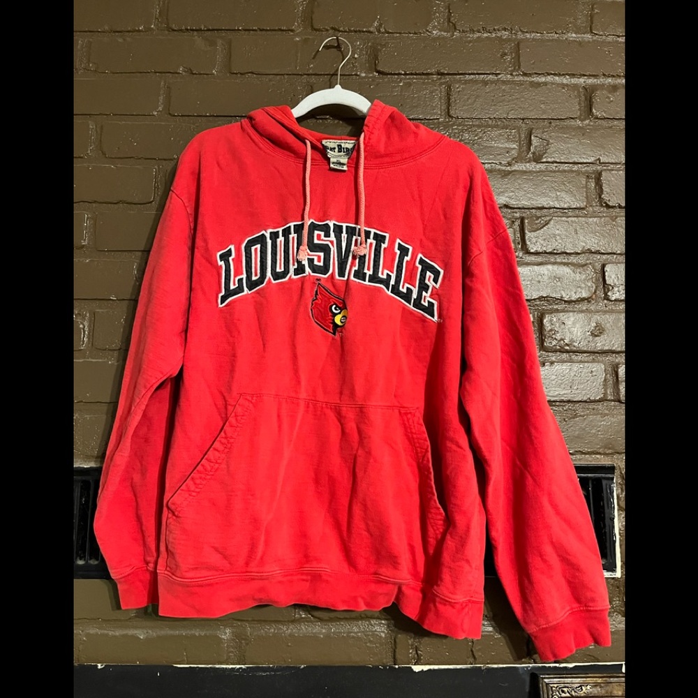 Red hoodie